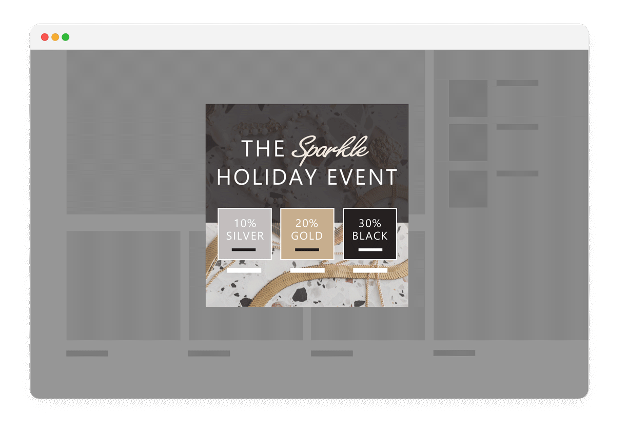 Loyalty tier segments for creating VIP-exclusive progress bar experiences